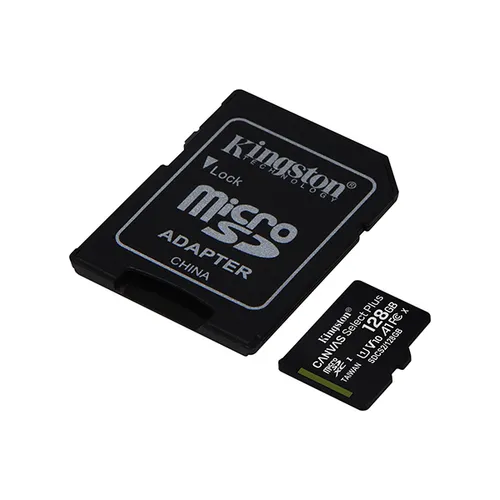 Kingston Canvas Select Plus 128GB 100MB/s microSD Memory Card