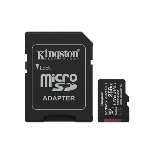 Kingston Canvas Select Plus 150MB/s microSD 256GB Memory Card