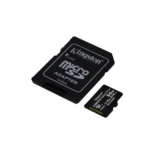 Kingston Canvas Select Plus 64GB 100MB/s microSD Memory Card