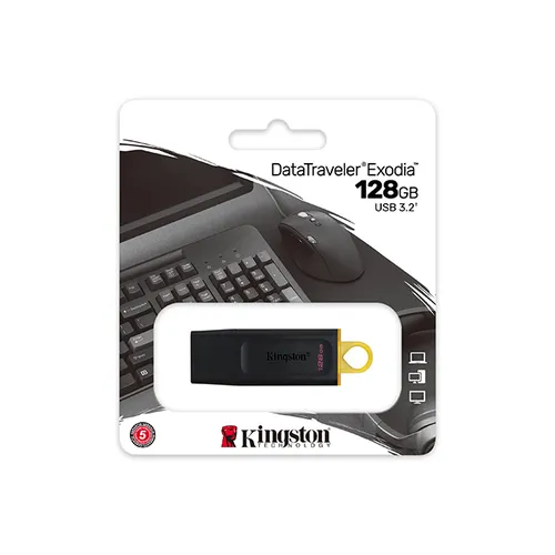 Kingston DataTraveler Exodia 128GB USB 3.2 Flash Drive