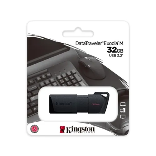 Kingston DataTraveler Exodia M 32GB USB 3.2 Flash Drive