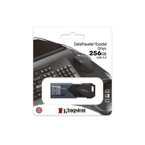 Kingston DataTraveler Exodia Onyx 256GB USB 3.2 Flash Drive