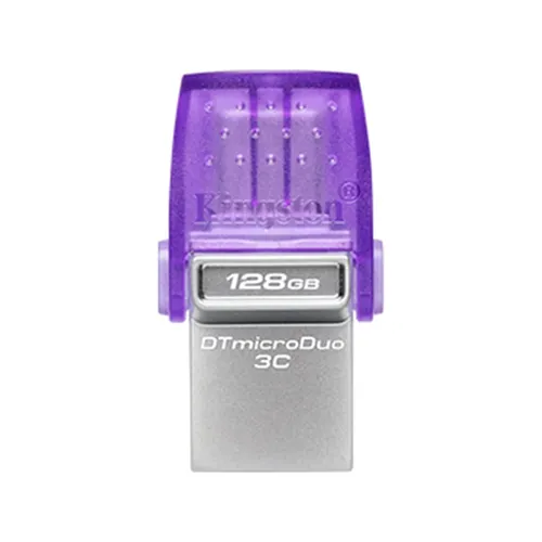Kingston DataTraveler mircoDuo 3C 128GB USB 3.2 Flash Drive