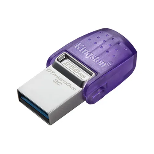 Kingston DataTraveler mircoDuo 3C 256GB USB 3.2 Flash Drive