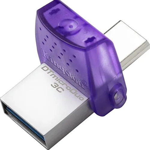Kingston DataTraveler mircoDuo 3C 256GB USB 3.2 Flash Drive
