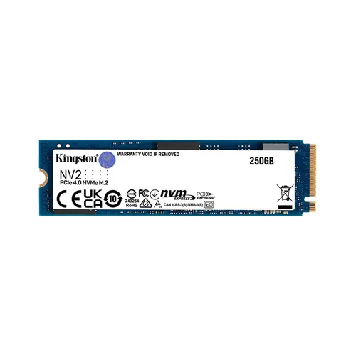 Kingston NV2 M.2 250GB PCIe NVMe Internal SSD