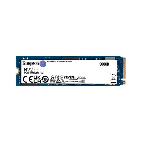 Kingston NV2 M.2 500GB PCIe NVMe Internal SSD