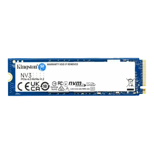 Kingston NV3 2TB PCIE 4.0 NVME M.2 SSD
