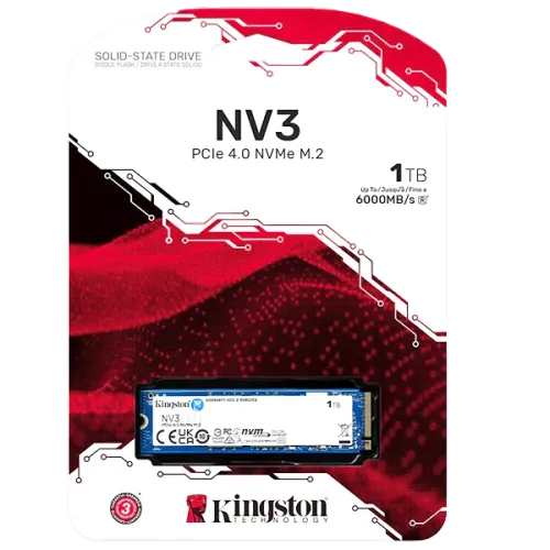 KINGSTON NV3 NVMe PCIe Gen 4.0 1TB