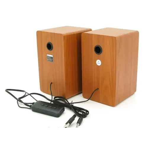 Kisonli X23 Wooden Multimedia Speaker