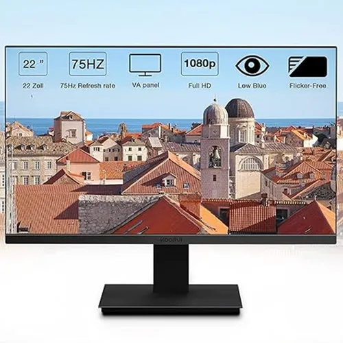 KOORUI 22N1 21.5 inch 100HZ FHD VA 1920x1080p Gaming Monitor