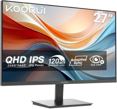 KOORUI 27" E2721H QHD IPS 120HZ MONITOR