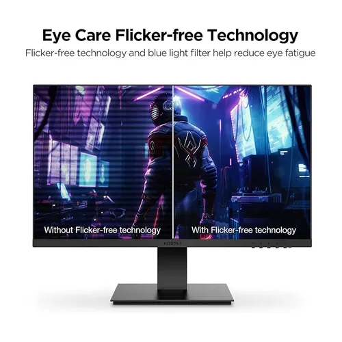 KOORUI 27N1 27 inch 75HZ FHD 1920x1080p Gaming Monitor