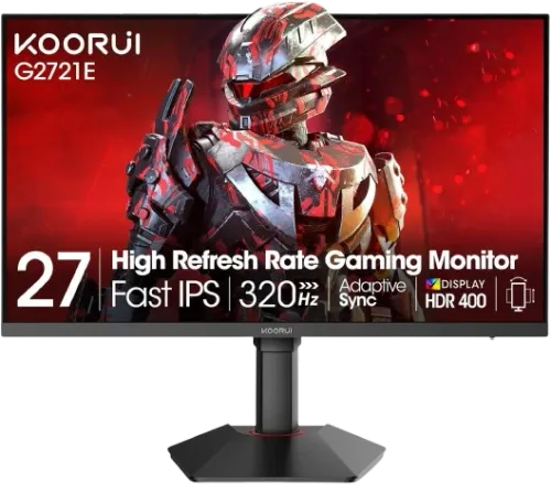 KOORUI G2721E 27" IPS QHD 320Hz HDR400 GAMING MONITOR