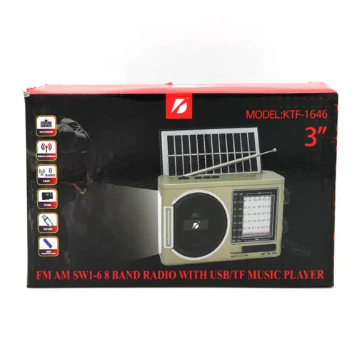 KTF-1668 Radio with 3 inch Speaker Bluetooth