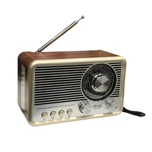 KTF – 2019 Retro Radio Speaker With Torch