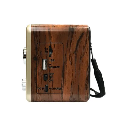 KTF - 2019 Retro Radio Speaker With Torch