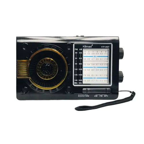KTF-2027 Vintage Radio With Solar Panel