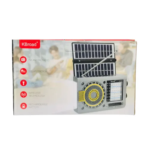 KTF-2027 Vintage Radio With Solar Panel