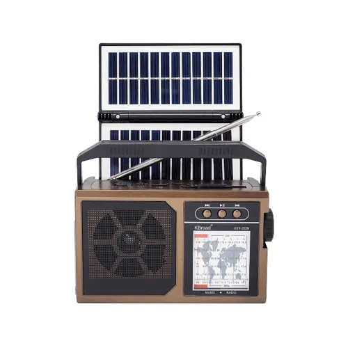 KTF-2029 Solar Panel Radio