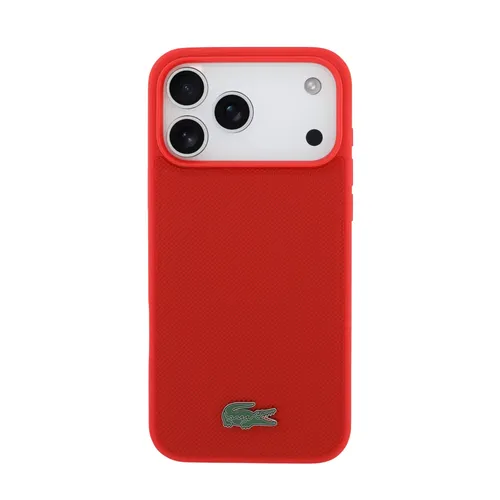 Lacoste Magsafe Leather Hard Case for iPhone 17 Pro Max