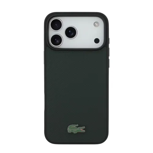 Lacoste Magsafe Leather Hard Case for iPhone 17 Pro Max