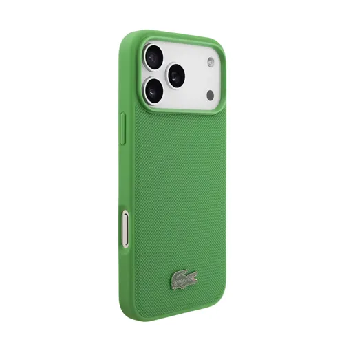 Lacoste Magsafe Leather Hard Case for iPhone 17 Pro Max