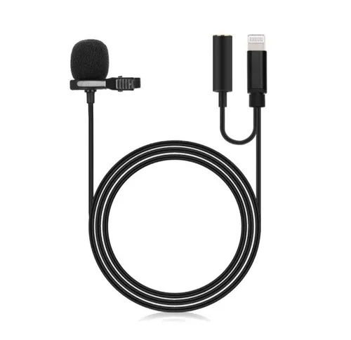 Lavalier Microphone with AUX Female (JH-041-A)