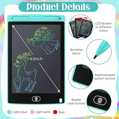 LCD 8.5 Inch Writing Tablet For Kids