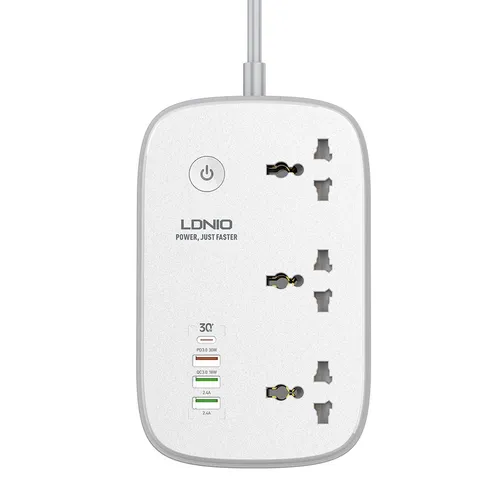 LDNIO 3 AC Outlets Wi-Fi Smart Power Strip SCW3451
