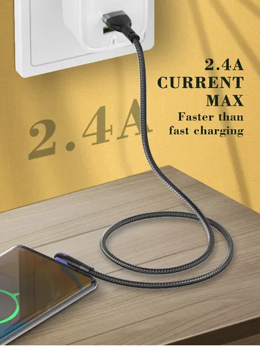 LDNIO 90 Degree Angle Elbow Data Cable (LS562)