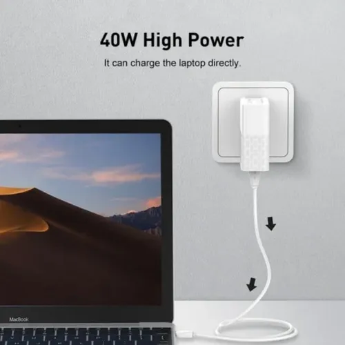 LDNIO A1405C 40W PD Fast Charger with Type-C To Lightning Cable