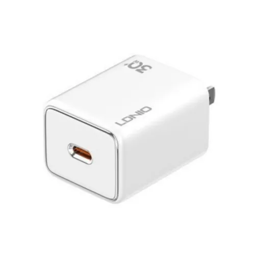 LDNIO A1508C 30W PD USB Type-C Wall Charger & US with Type-C to Lightning Cable