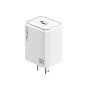 LDNIO A1508C 30W PD USB Type-C Wall Charger - US with Type-C to Type-C Cable