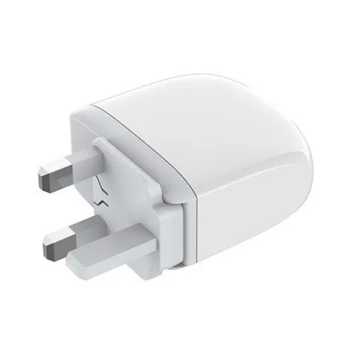 LDNIO A2522C 30W LED Display PD+QC 3.0 Fast Charger with Type-C to Lightning Cable
