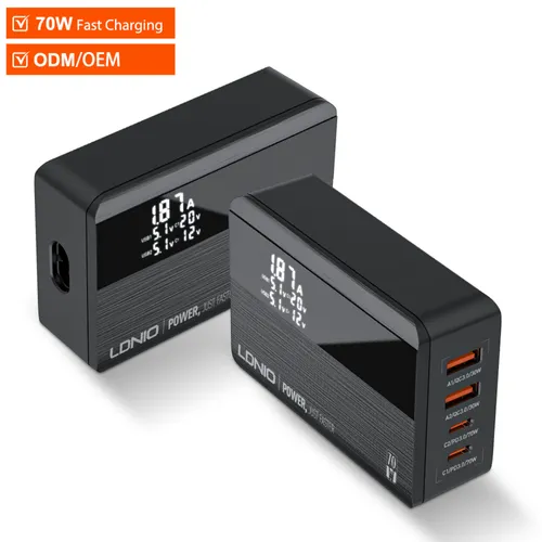 LDNIO A4808Q 70W Super Fast Charging Desktop Charger