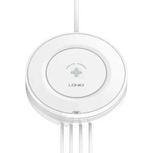 LDNIO AW003 1 PD+1 QC3.0 +2 USB-A Ports Fast Charger 32W Wireless Desktop Charger