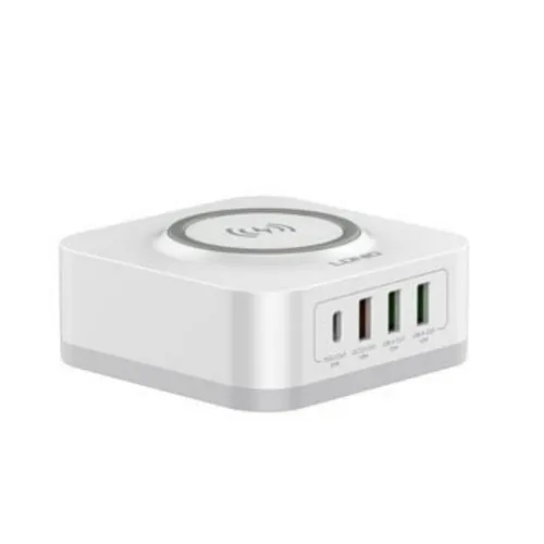 LDNIO AW004 32W + 4 USB Desktop Wireless Charger