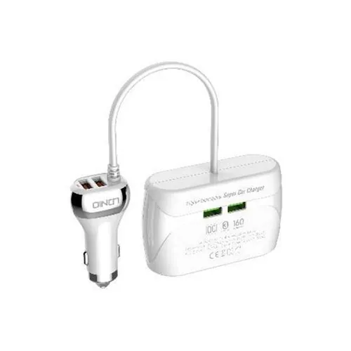 LDNIO C504 3 Socket Splitter Super Car Charger