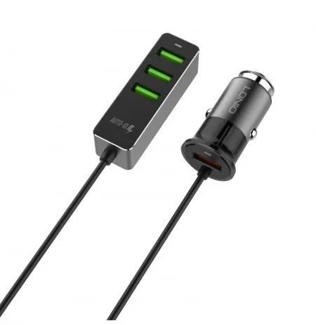 LDNIO C61 4 USB Port Car Charger