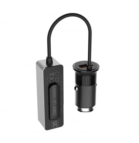 LDNIO C61 4 USB Port Car Charger