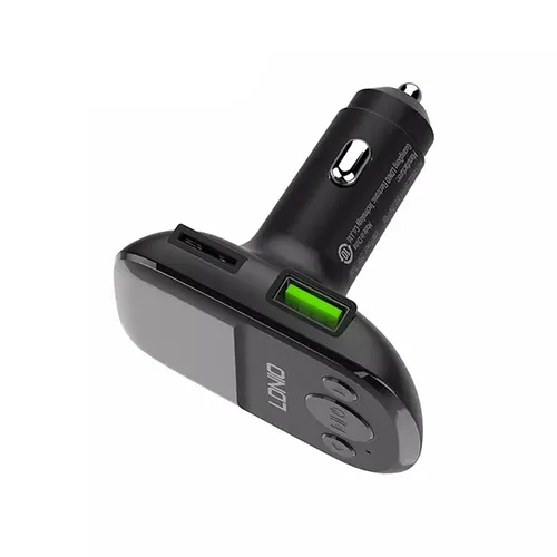LDNIO C706Q QC3.0+AUTO-ID Car Bluetooth FM Music Digital Display Car Charger