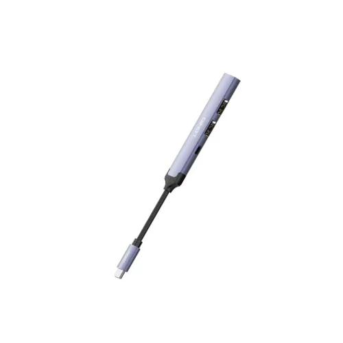 LDNIO DS-104C USB-C 2.0×3+3.5mm Audio Data Transmission Hub Adapter