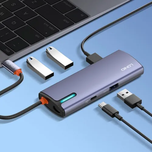 LDNIO DS-15U 5-in-1 USB-C Docking Station