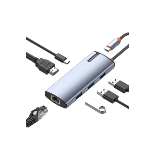 LDNIO DS-16H 6in1 Type-C Hub Adapter