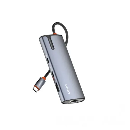 LDNIO DS-18H 8 in 1 USB C Hub 4K Display 100W PD Charging Docking