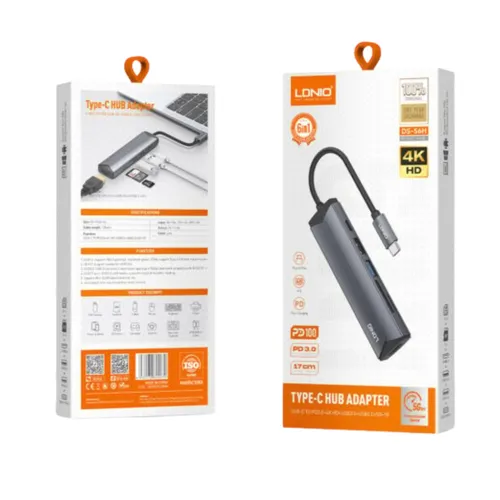 LDNIO DS-56H 6 in 1 Multi-Port Charging Hub