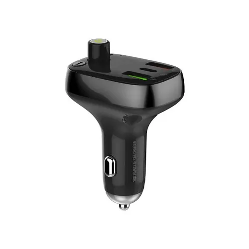 Ldnio FM Transmitter Car 5.0 Wireless Radio Adapter Universal Car Charger with QC3.0 Quick Charging