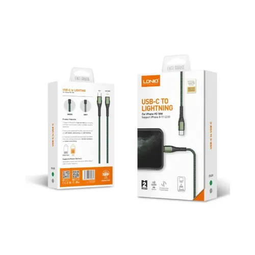 LDNIO LC111 PD Fast Charging Cable Type-C to Lightning