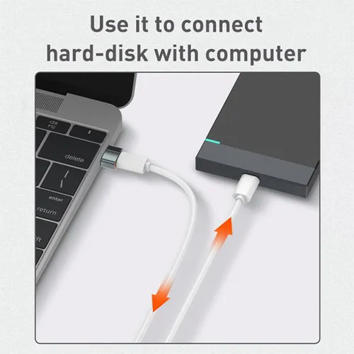 LDNIO LC150 USB-C Female to USB Male Fast Transmission Adapter